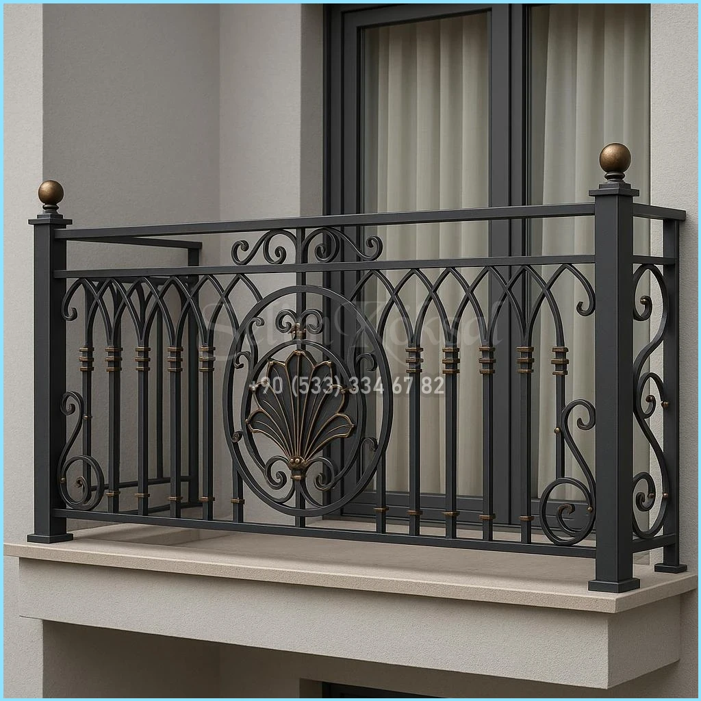 Küçük Balkonlarda Şık ve Fonksiyonel Korkuluk Fikirleri