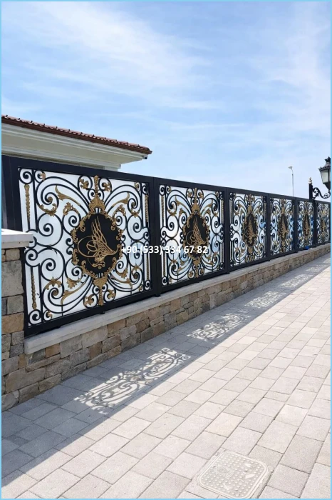 FERFORJE BAHÇE DUVAR KORKULUK MODELLER-BAHÇE KORKULUK fiy8696