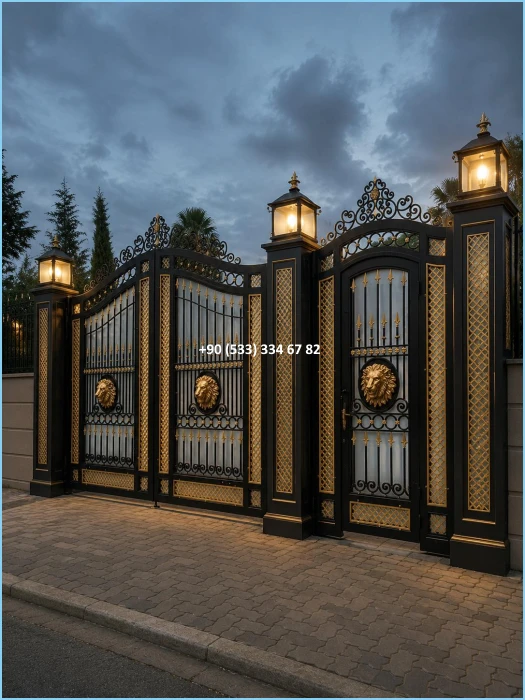 VİLLA KAPILARI-FERFORJE VİLLA KAPILAR-VİLLA GİRİŞ KAPILAR-BAHÇE KAPILARI-FERFORJE KAPILAR fiy8893