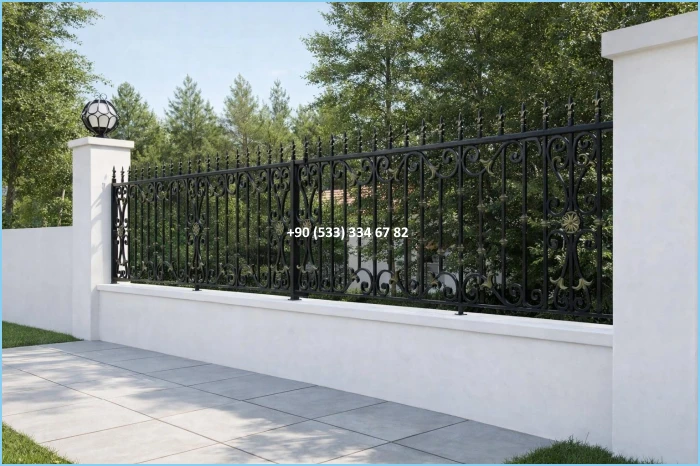 BAHÇE KORKULUKLARI-KORKULUK MODELLERİ-FERFORJE BAHÇE KORKULUK MODELLERİ fiy8779