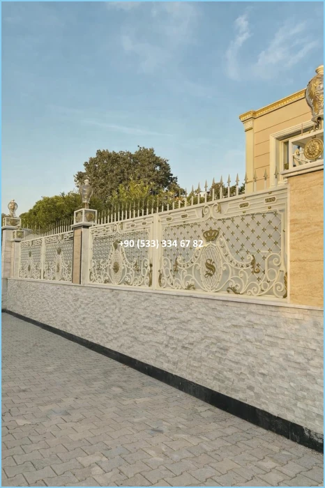 FERFORJE BAHÇE DUVAR KORKULUK MODELLER-BAHÇE KORKULUK fiy8692