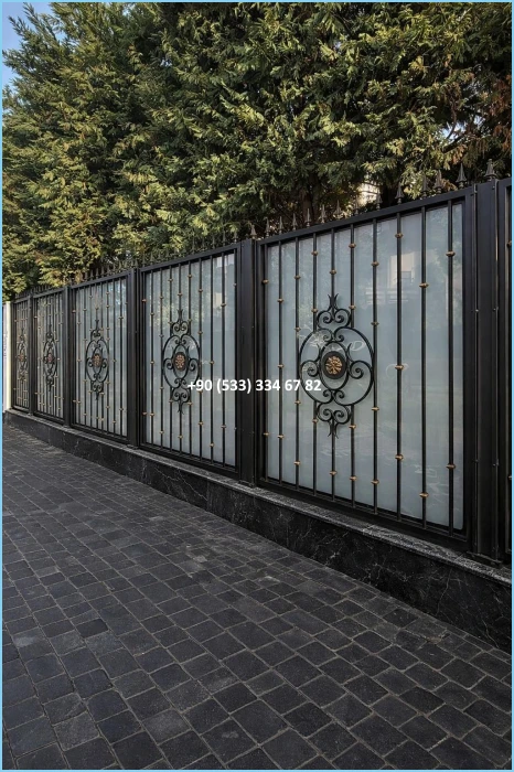 FERFORJE BAHÇE DUVAR KORKULUK MODELLER-BAHÇE KORKULUK fiy8695