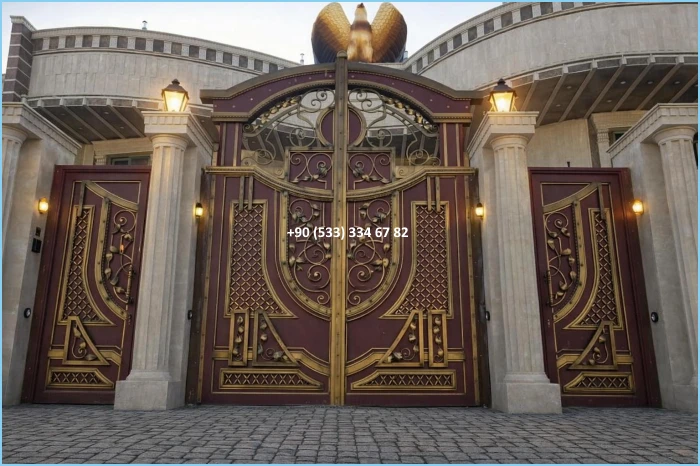 VİLLA KAPILARI-FERFORJE VİLLA KAPILAR-VİLLA GİRİŞ KAPILAR-BAHÇE KAPILARI-FERFORJE KAPILAR fiy8602