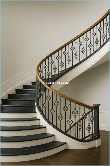 MERDİVEN KORKULUĞU/VİLLA MERDİVEN KORKULUĞU/İÇ MERDİVEN KORKULUKLARI fiy8431