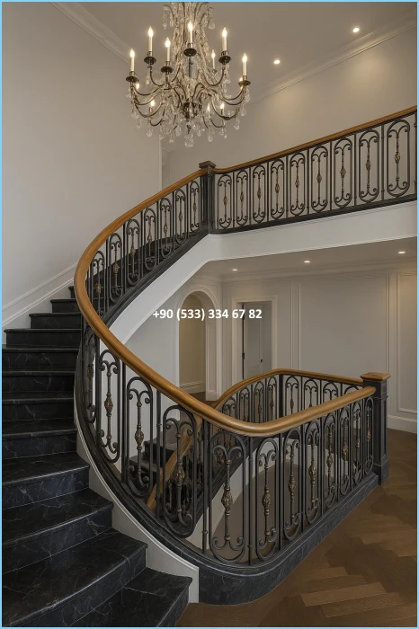 MERDİVEN KORKULUĞU/VİLLA MERDİVEN KORKULUĞU/İÇ MERDİVEN KORKULUKLARI fiy8432